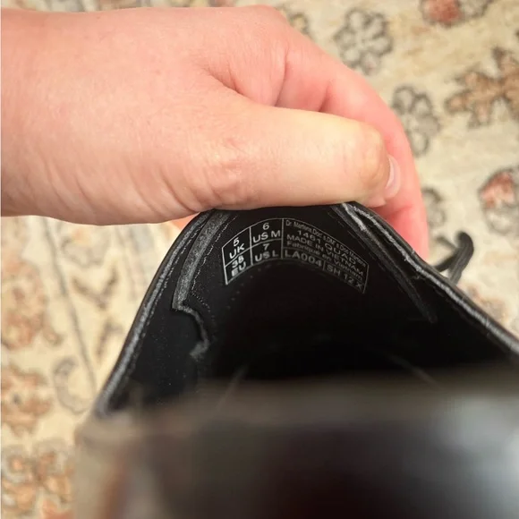 Dr. Martens Black Platform Shoes Size 7 Women’s - Picture 5 of 5